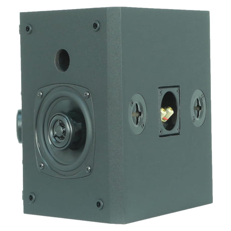 BIC America RtR Elite S3070 4.5-In. 100-Watt Dual-Angle On-Wall Surround Speakers, Dolby Atmos Compatible, Horizontal or Vertical Mounting, 8 Ohms