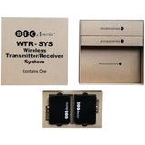 BIC America WTR-SYS 4-Channel Wireless Audio Transmitter/Receiver Kit for Powered Subs and Speakers