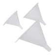 Better Houseware Better Houseware Set of 3 Funnels, White