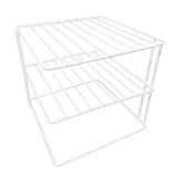 Better Houseware White-Coated Steel Corner Storage Rack