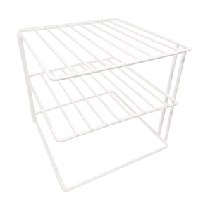 Better Houseware White-Coated Steel Corner Storage Rack