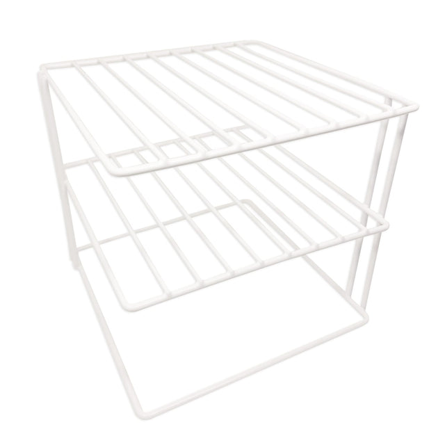 Better Houseware White-Coated Steel Corner Storage Rack