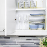 Better Houseware Brass Corner Storage Rack