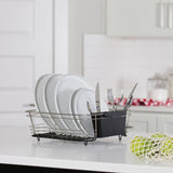 Better Houseware 2-Piece Dish Drainer, Stainless Steel