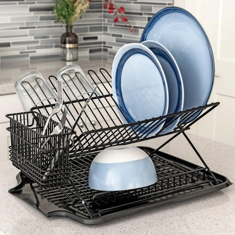 Better Houseware Cutlery Holder, Black