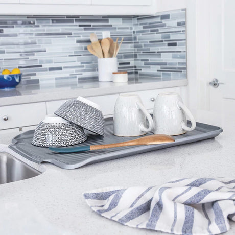 Better Houseware Dish Drain Board, Metallic