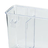 Better Houseware Clear Cutlery Drain Caddy