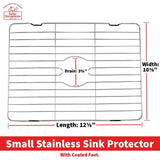Better Houseware Stainless Steel Sink Protector, Small