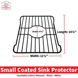 Better Houseware Small Sink Protector, Black