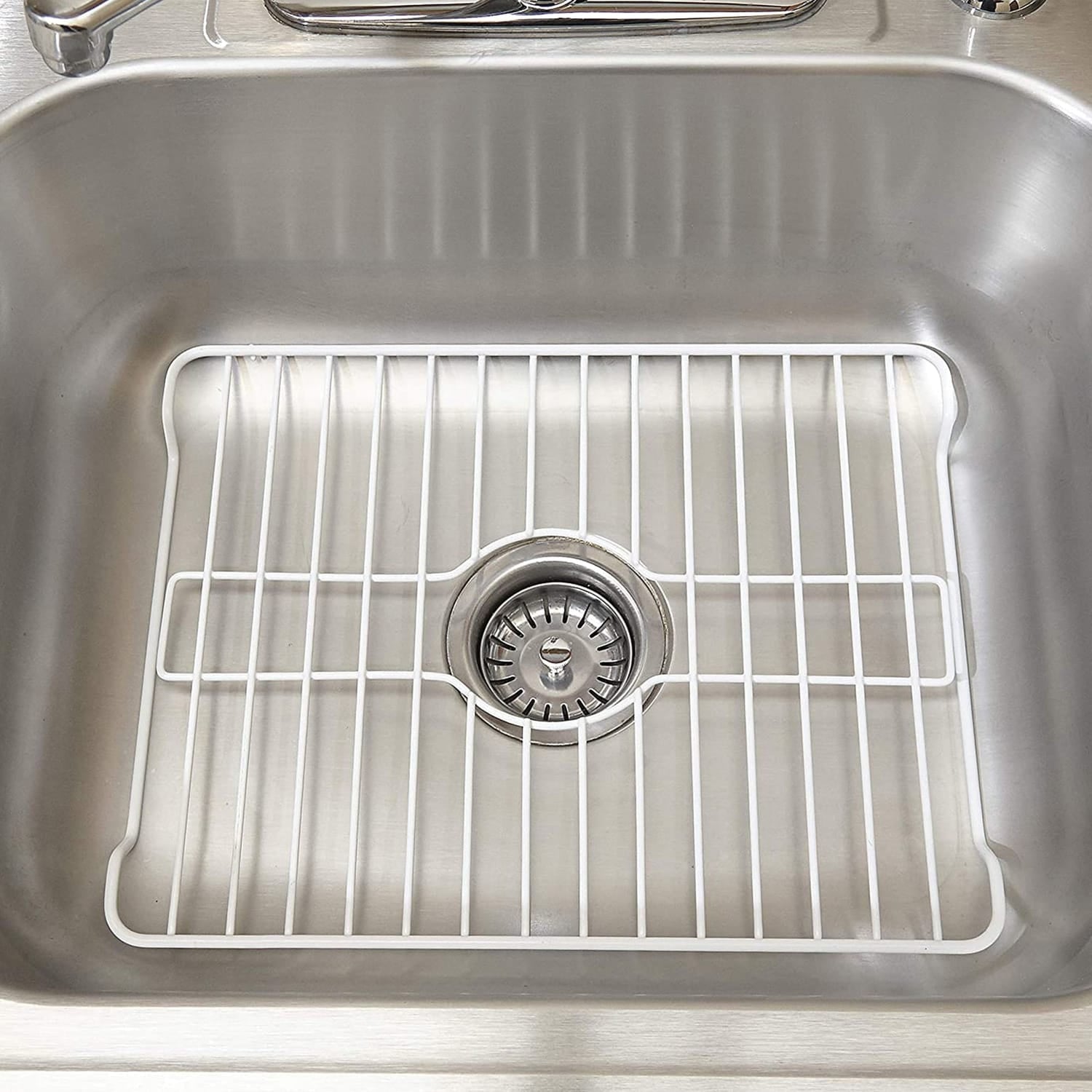 Better Houseware Small Sink Protector, White