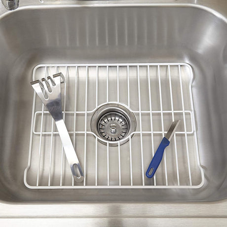 Better Houseware Medium Sink Protector, White