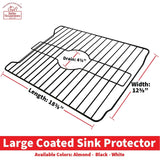 Better Houseware Large Sink Protector, Black