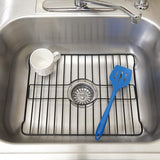 Better Houseware Large Sink Protector, Black