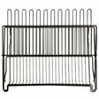 Better Houseware Folding Dish Rack, Black