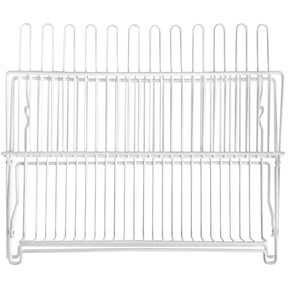 Better Houseware Folding Dish Rack, White