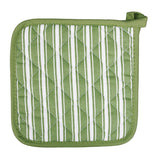 Better Houseware Striped Pot Holder, Green