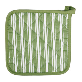 Better Houseware Striped Pot Holder, Green