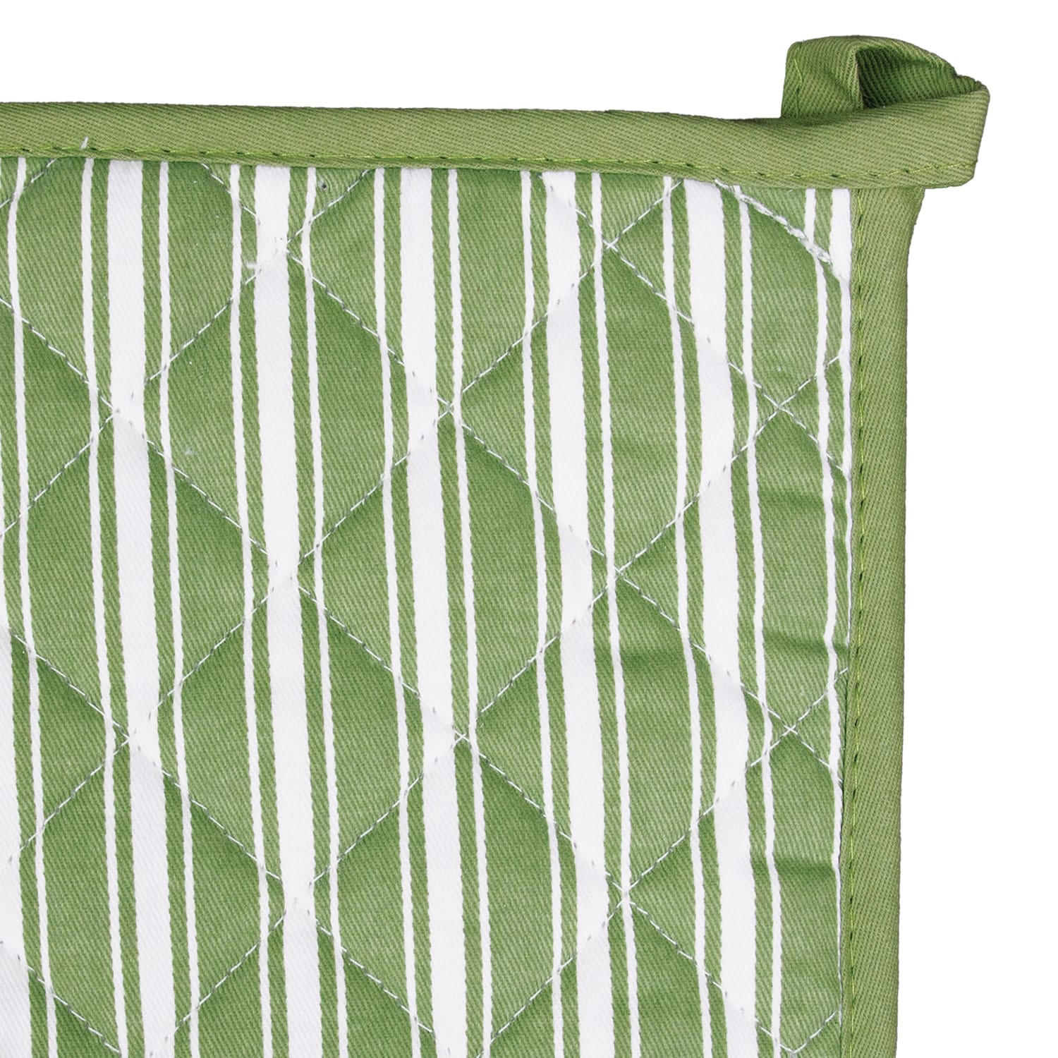 Better Houseware Striped Pot Holder, Green