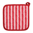 Better Houseware Striped Pot Holder, Red