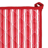 Better Houseware Striped Pot Holder, Red