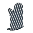 Better Houseware Striped Oven Mitt, Black