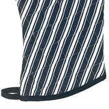 Better Houseware Striped Oven Mitt, Black
