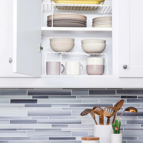 Better Houseware Expanding Shelf, White, Small