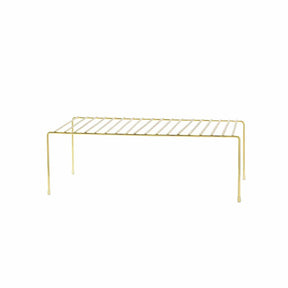 Better Houseware Storage Shelf, Small, Brass