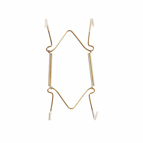 Better Houseware Plate and Tray Hangers, 10-In. to 16-In., Brass