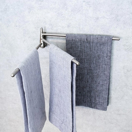 Better Houseware Stainless Steel 3-Arm Towel Bar