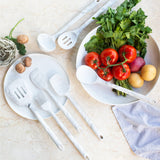 Better Houseware 8-Piece Silicone Utensils Set, White Marble