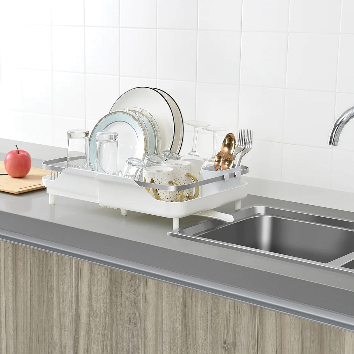 Better Houseware Large Expanding Dish Rack