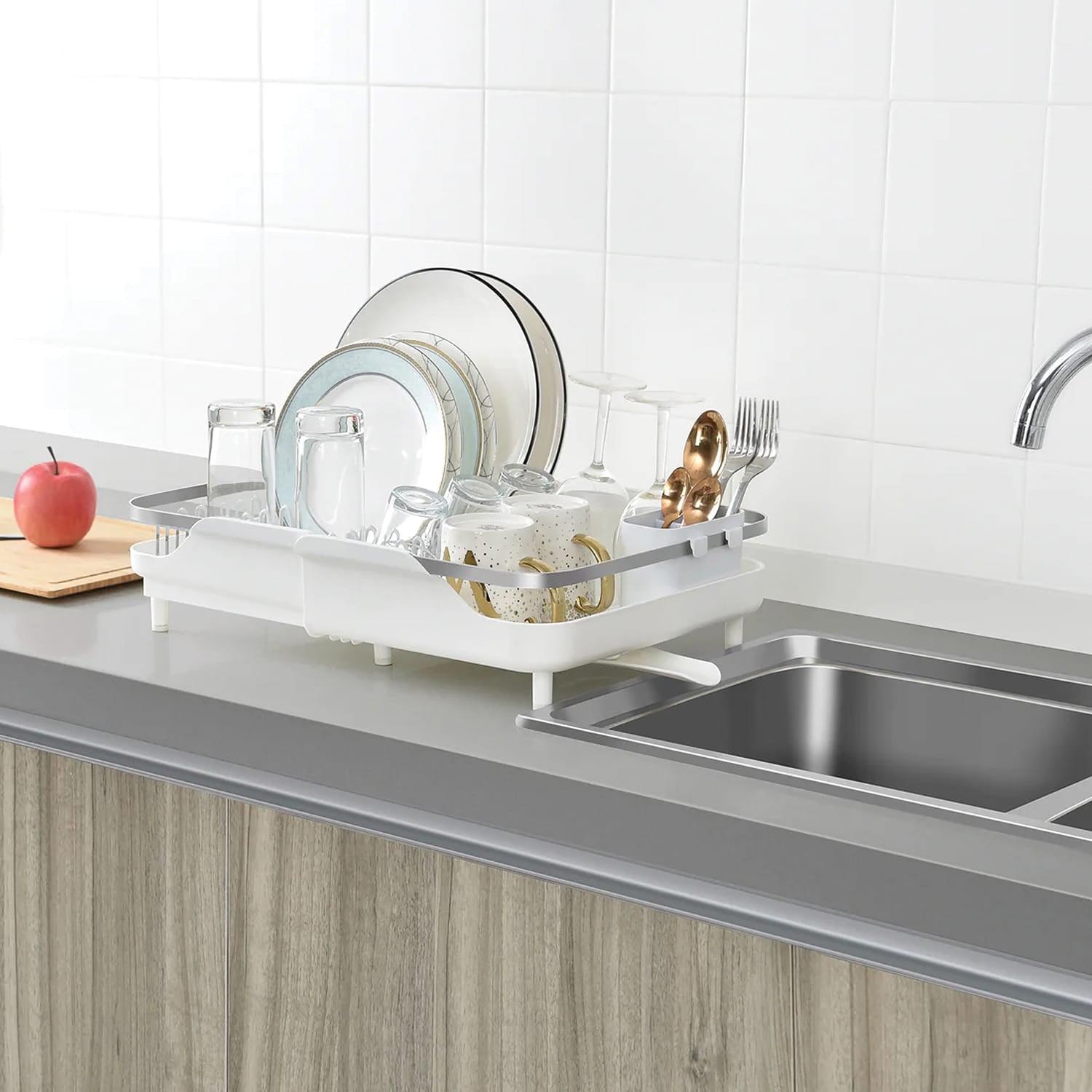 Better Houseware Large Expanding Dish Rack
