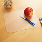 Better Houseware Acrylic Cutting Board, Silver, Medium