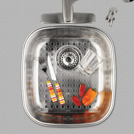 Better Houseware PVC Clear Sink Mat, Small