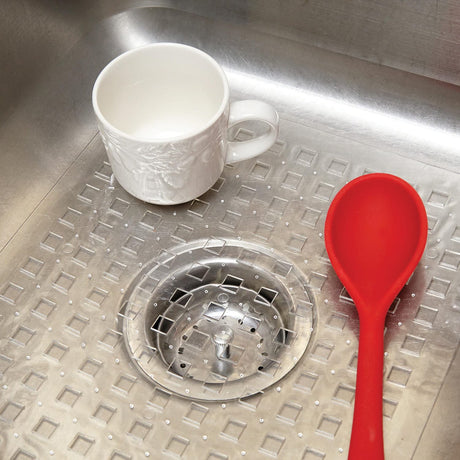 Better Houseware PVC Clear Sink Mat, Small