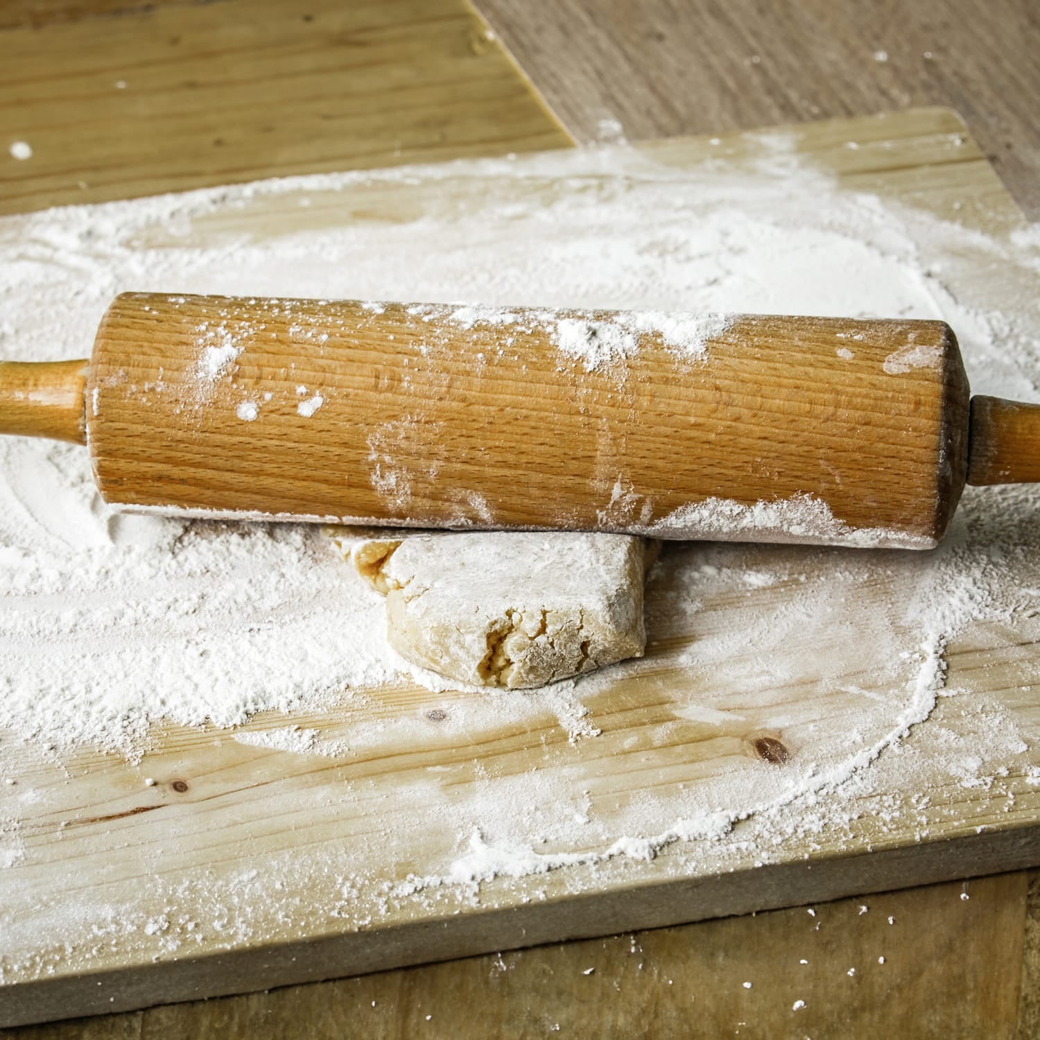 Better Houseware Wooden Rolling Pin with Nylon Bearings, Small