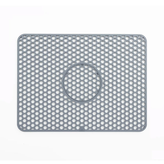 Better Houseware Silicone Sink Mat, Gray, Small