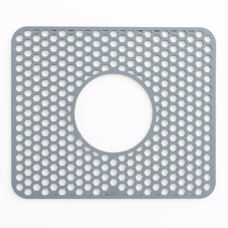 Better Houseware Silicone Sink Mat, Gray, Small