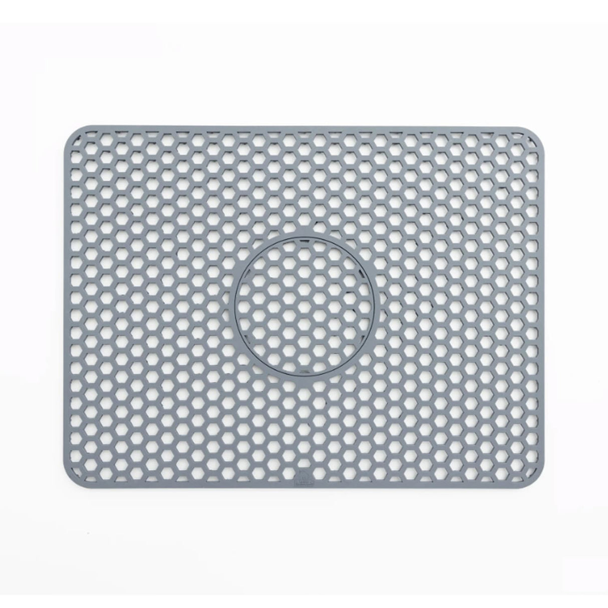Better Houseware Silicone Sink Mat, Gray, Medium