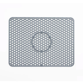 Better Houseware Silicone Sink Mat, Gray, Medium