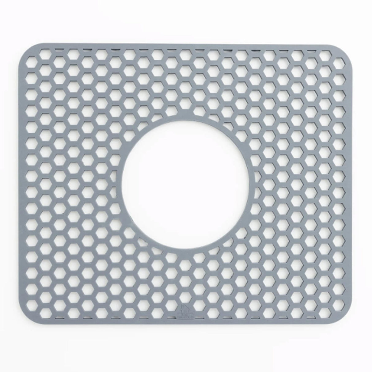Better Houseware Silicone Sink Mat, Gray, Medium