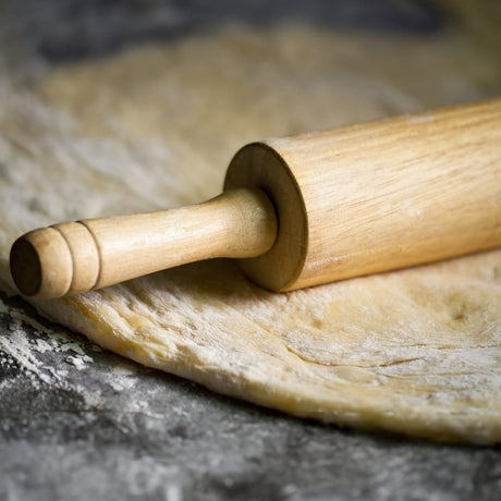 Better Houseware Wooden Rolling Pin with Nylon Bearings, Medium