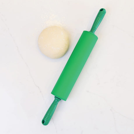 Better Houseware Silicone Rolling Pin, Green