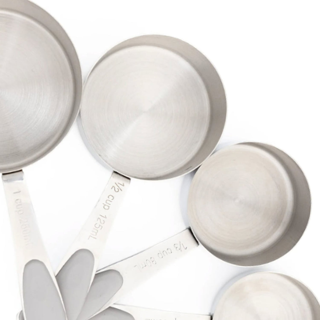 Better Houseware 4-Piece Stainless Steel Measuring Cup Set