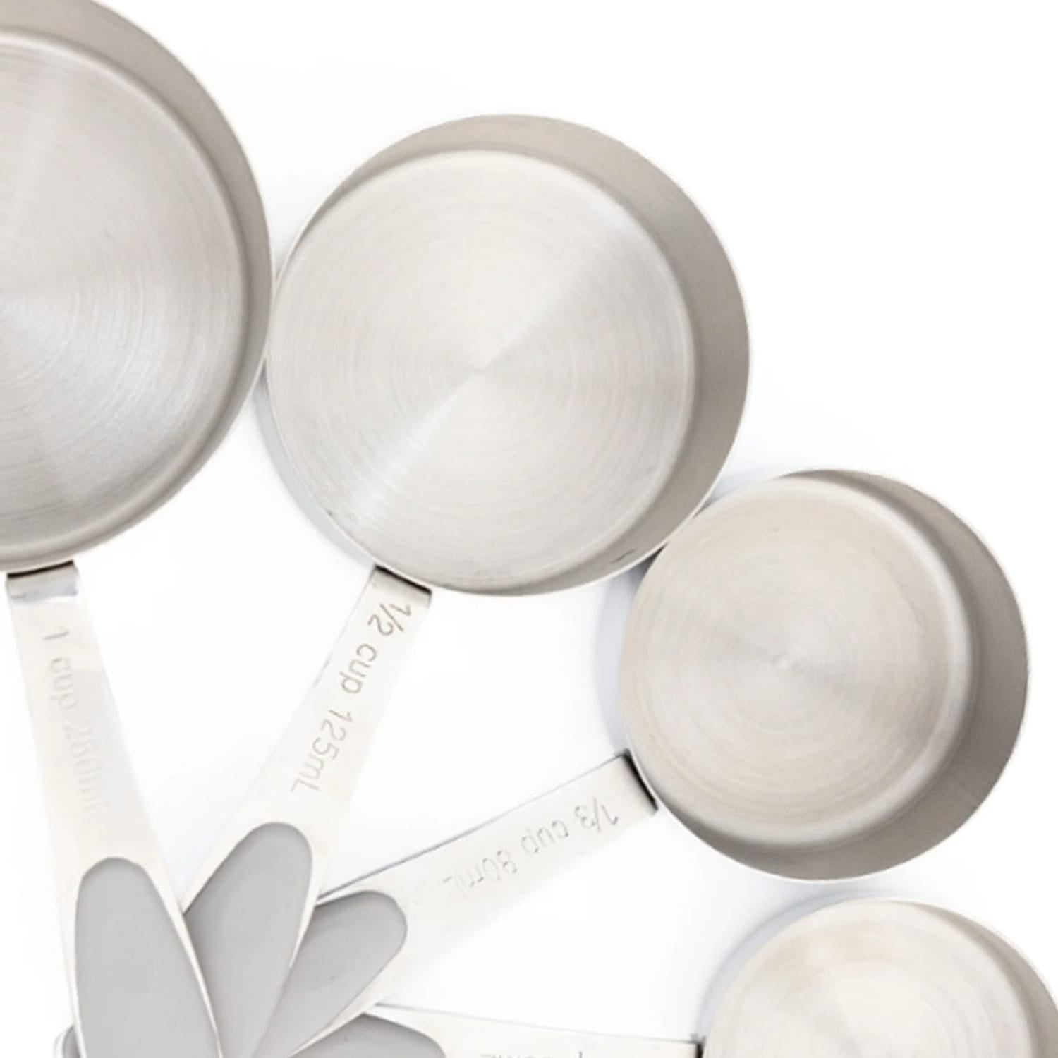 Better Houseware 4-Piece Stainless Steel Measuring Cup Set