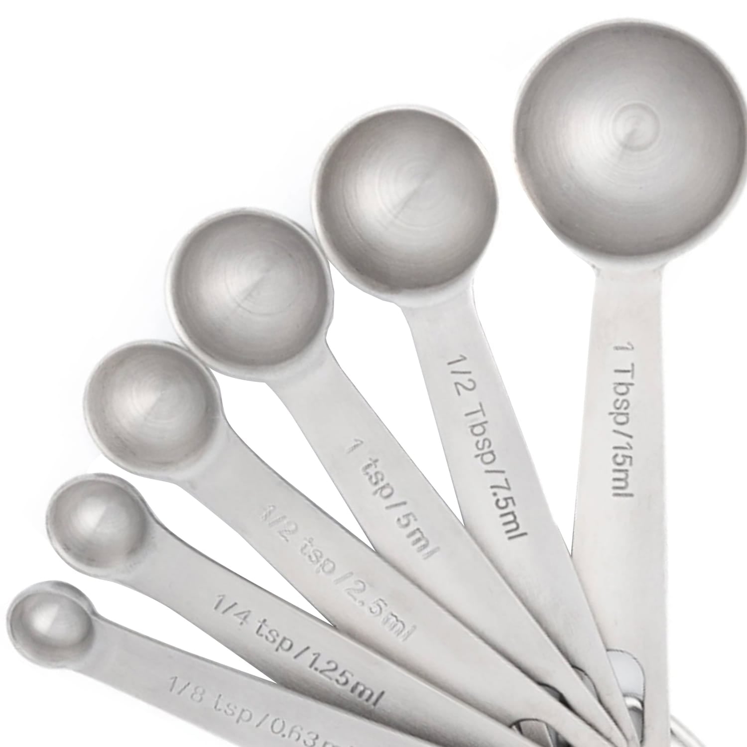 Better Houseware 6-Piece Stainless Steel Measuring Spoon Set