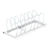 Better Houseware White-Coated-Steel Adjustable Cookware Rack