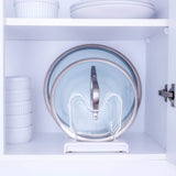 Better Houseware White-Coated-Steel Adjustable Cookware Rack