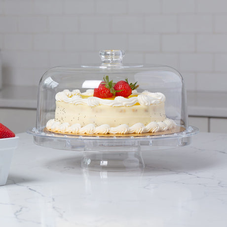 Better Houseware Convertible 3-Piece Clear-Acrylic Cake Cover Set
